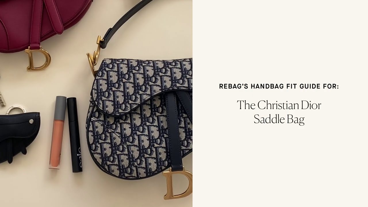 Find Your Fit: The Christian Dior Saddle Bag Size Comparison 