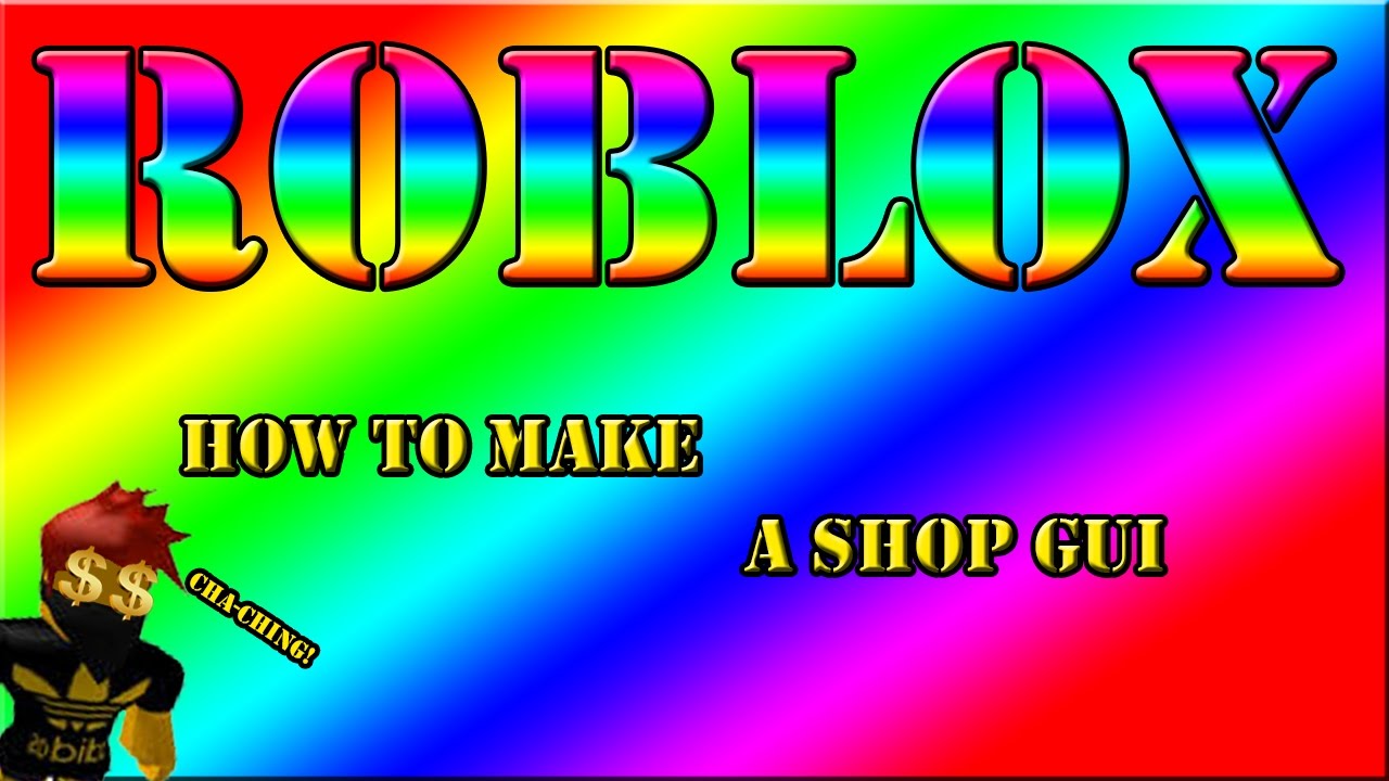 Roblox How To Make A Shop Gui Youtube - how to make a shop gui in roblox studio 2021