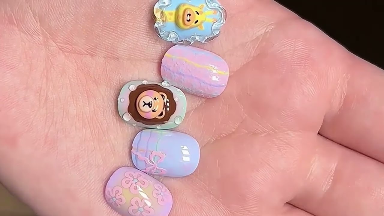 Top Cute Blue Cat Eye Nail Designs for Summer | Day 119