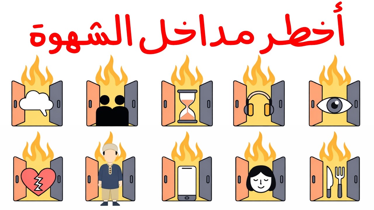 شرح أخطر مداخل الشهوة وحلها في 4 دقائق