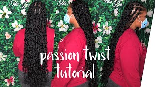 how to: (extra long) passion twist  tutoriallll || very easy