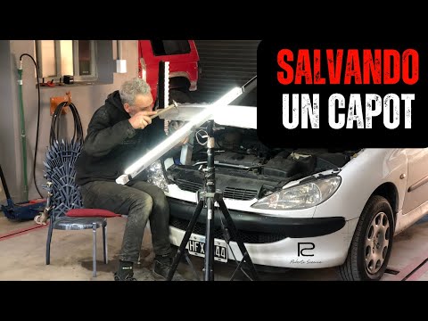 Asi se SALVA un CAPOT cuando no podes comprar el repuesto