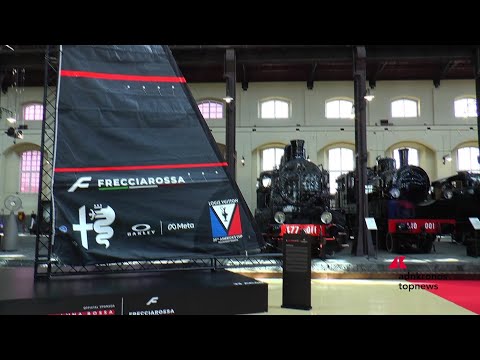 Video Frecciarossa e Luna Rossa partnership verso lAmericas Cup 2027 a Napoli