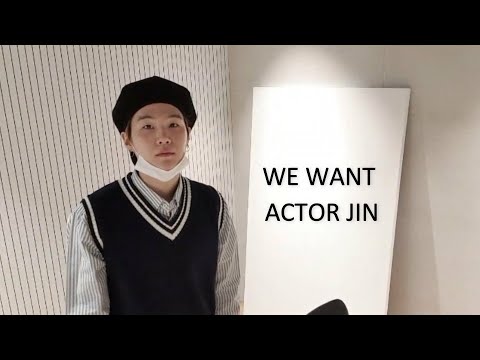 Yoongi is always Actor Jin no.1 supporter