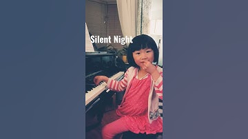 Thumbnail of Silent Night- 4 year old girl plays piano by ear
