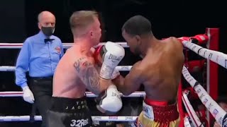 JAMEL HERRING WINS IN CLINICAL AND BRUTAL FASHION AS HE STOPS CARL FRAMPTON IN SIX ROUNDS