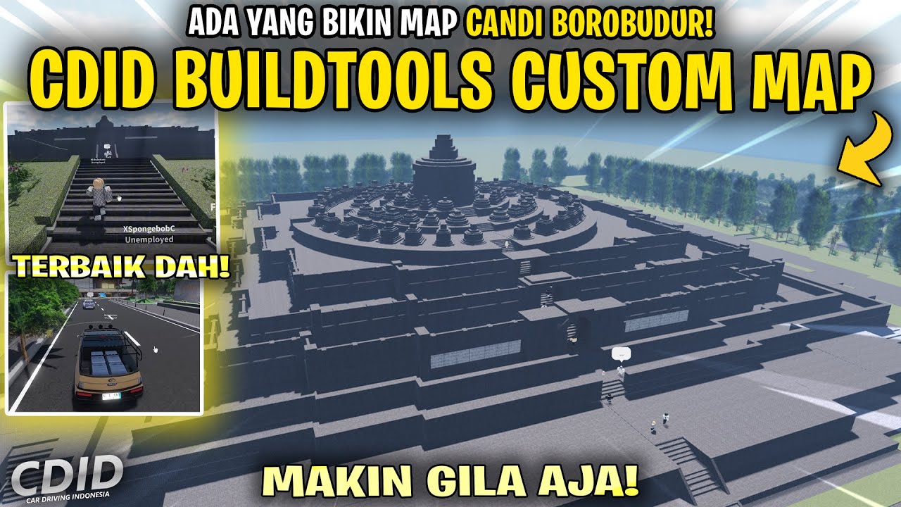 REVIEW MAP CANDI BOROBUDUR BARU di CDID V2.1 BUILDTOOLS ! MAP TERBAIK ...