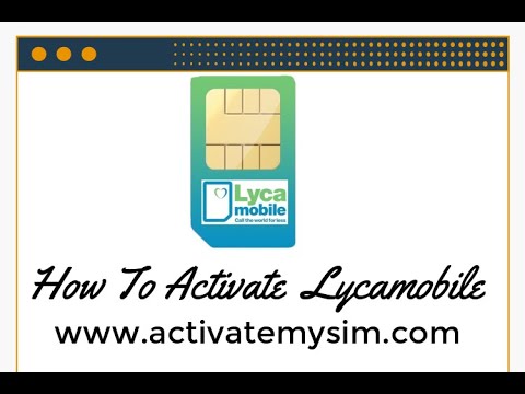 How To Activate Lycamobile-H2O SIM On AH Prepaid Portal