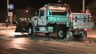 Plows begin road cleanup after inches of snow dumped in South Jersey