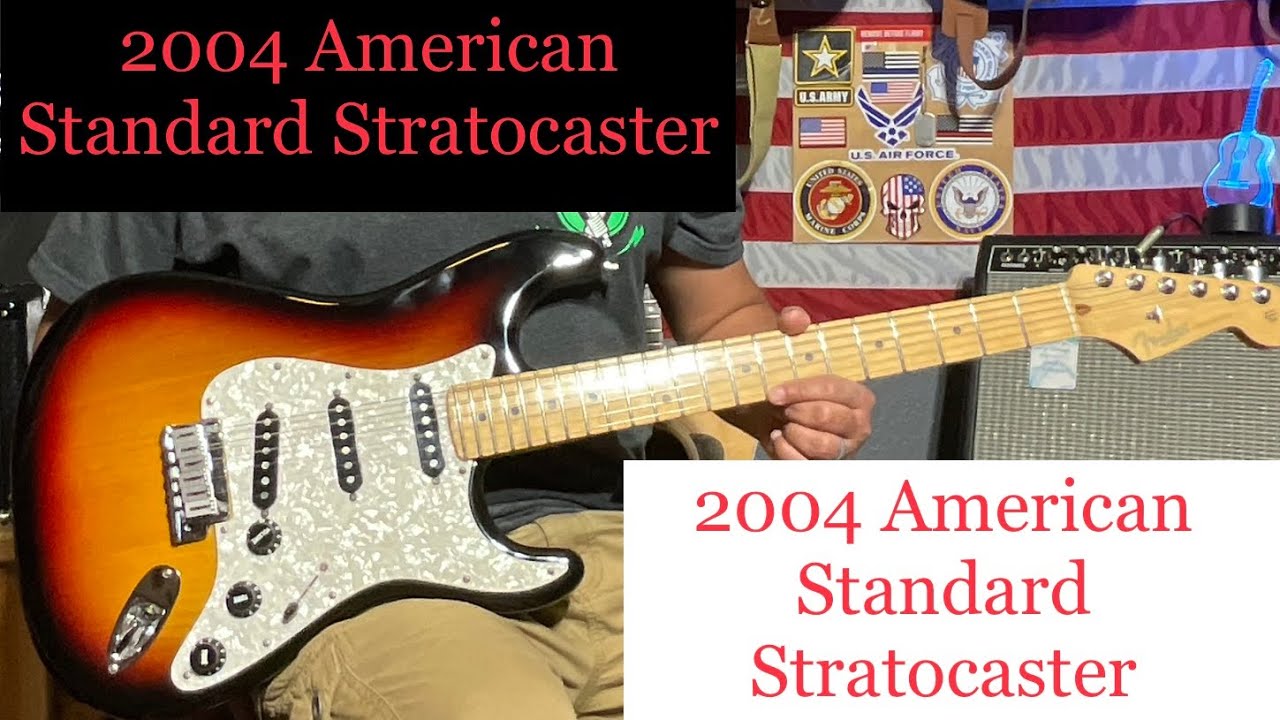 2004 American Standard Stratocaster With Custom Shop Texas Special