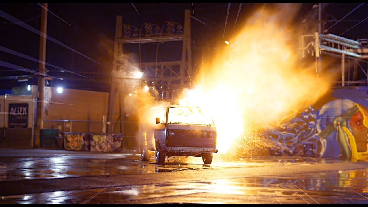 We Blew Up a VW BUS! - We had the opportunity to work on a really cool project earlier this year, and let's just say it was an explosive experience. 