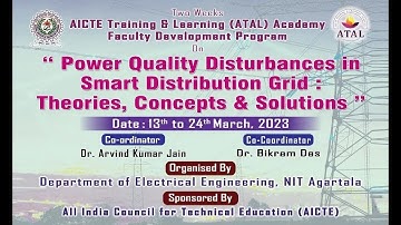 Lecture session 14: Tunable Q wavelet-based Online Automatic Detection of Power Quality Disturbances