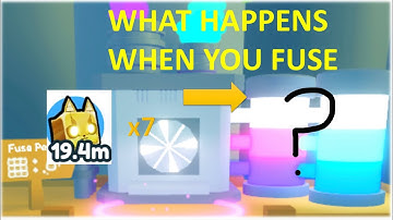 What happens when you fuse 7 golden cyber foxes? Pet Simulator X