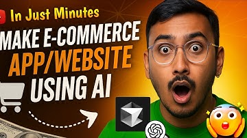(NO CODING) Make E-Commerce + ADMIN APNEL 🔥 Using AI🤖 in Minutes! | Build E-Commerce Website with AI