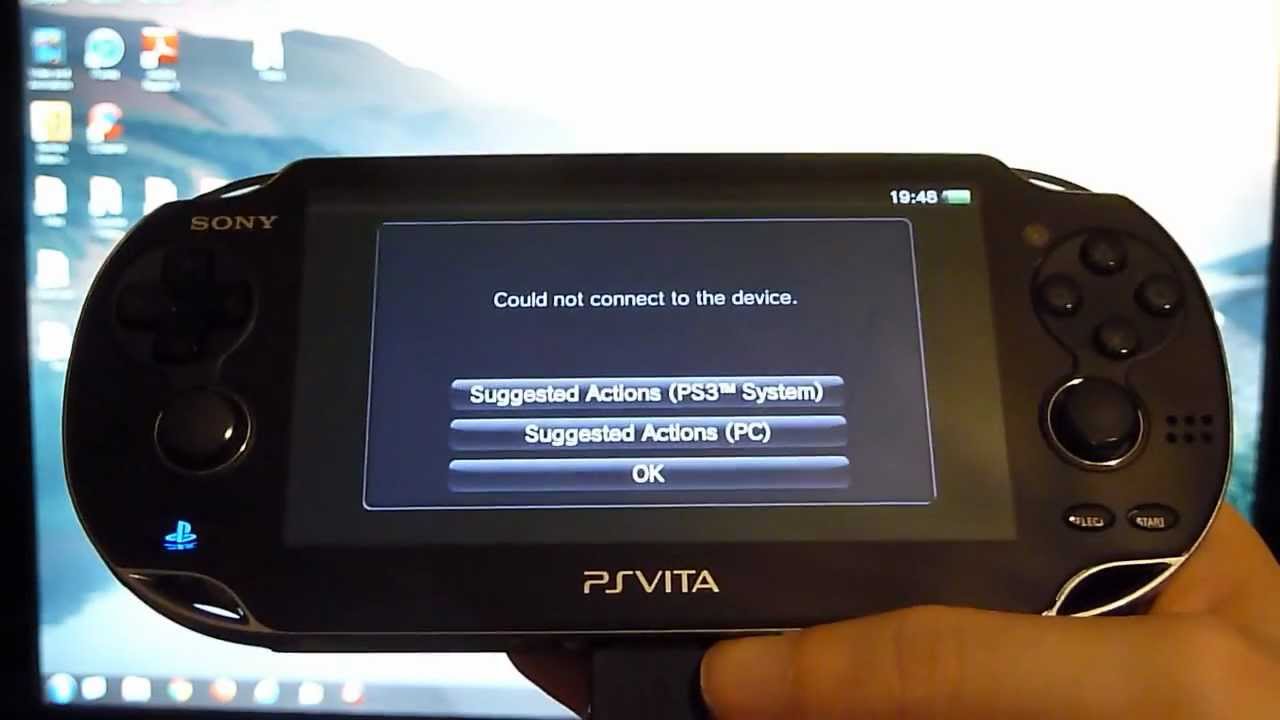 How to transfer files from PS VITA to PC - YouTube