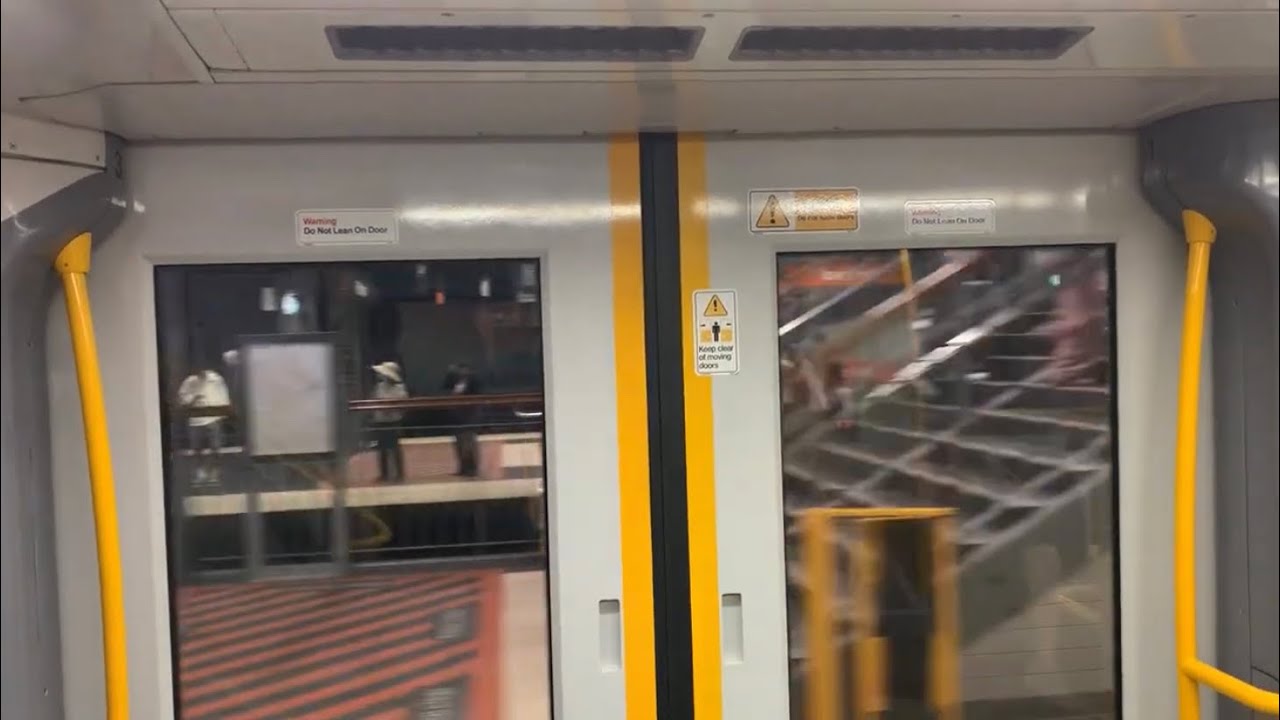 Sydney Trains [Line T1] CRRC-Downer Rail A-Set [A80] - Town Hall to Wynyard (Berowra) 🇦🇺