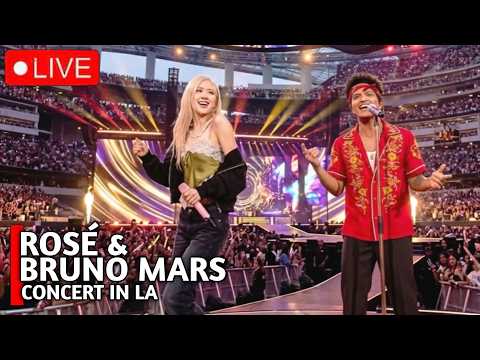 Rosé & Bruno Mars: Live-Performance von APT. auf der „The Romantic“-Tour in Los Angeles