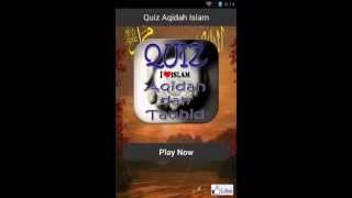 Aplikasi Games Quiz Aqidah Islam screenshot 1