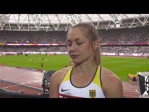 WCH 2017 London - Gina LuckenKemper GER 100 Metres Heat 1