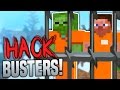 HACK BUSTERS!! | Minecraft TEAM SKYWARS #22 with PrestonPlayz & Lachlan