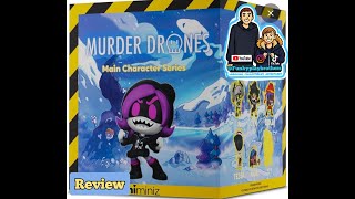 (NORI) GLITCH GAMES MURDER DRONES ANIMINZ MAIN CHARACTER SERIES MYSTERY BOX FIGURE UNBOXING X REVIEW