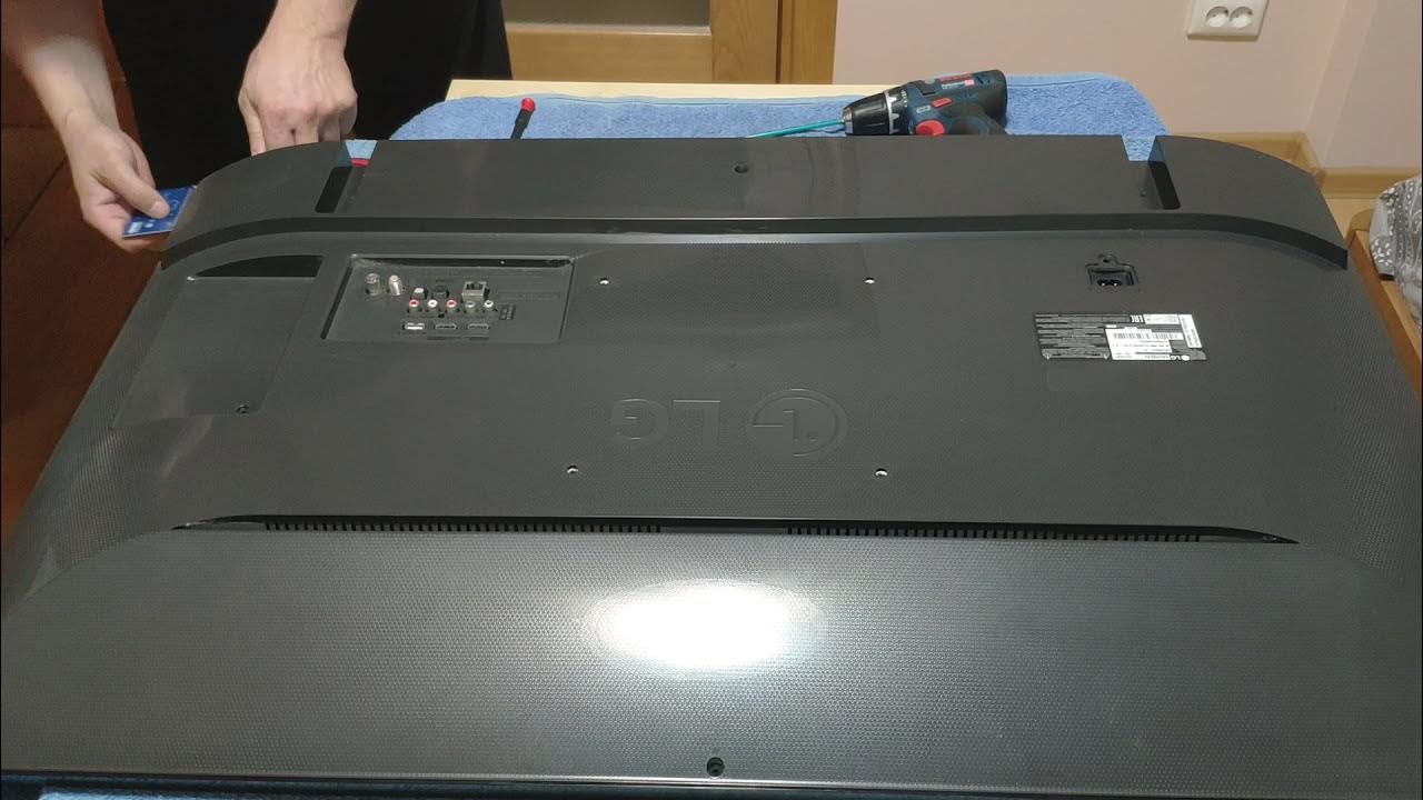 Как вскрыть крышку разобрать телевизор samsung ue70tu7170u Samsung UE43NU7100U YouTube