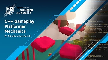 Coding in C++ Gameplay Platformer Mechanics - CRYENGINE Summer Academy S1E6 - [Tutorial]