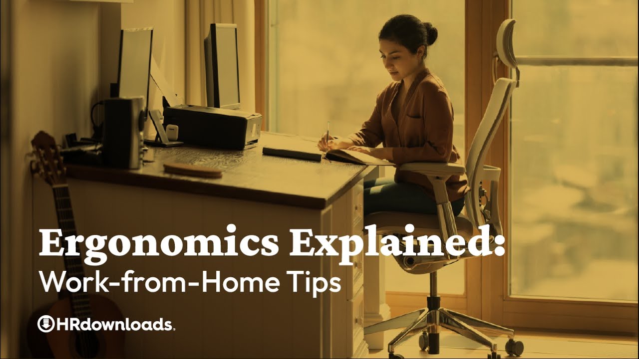 Ergonomics Explained: Work-from-Home Tips