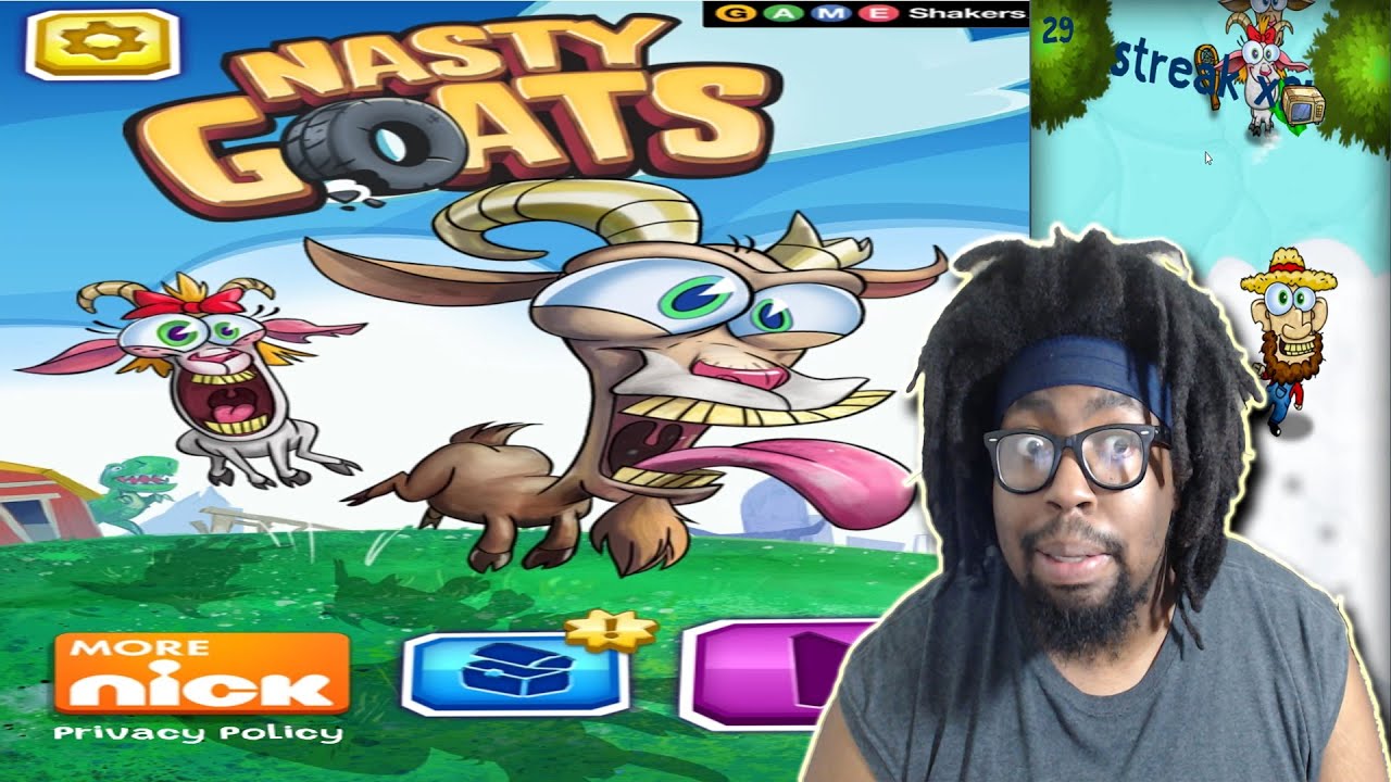 Nick Games Games Shakers Nasty Goats YouTube