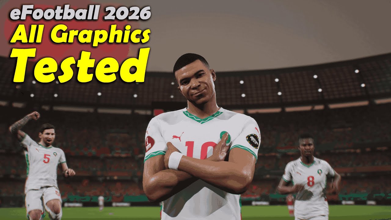 eFootball™ 2026 PC Gameplay All Graphics Tested - YouTube