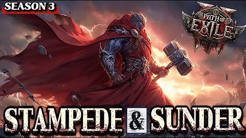 [0.3] PoE 2 STAMPEDE & SUNDER TITAN | Arbiter & Zarokh(6 man) | Warrior Build | Path of exile 2