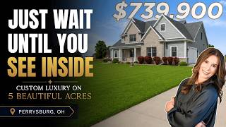 Luxury Home on 5 Acres in Perrysburg, Ohio | Custom Built Estate with Endless Possibilities
