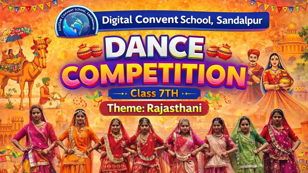 Digital Dance Competition Class 7 TH Session 25-26 - YouTube