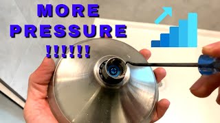 How To Increase Shower Head Water Pressure