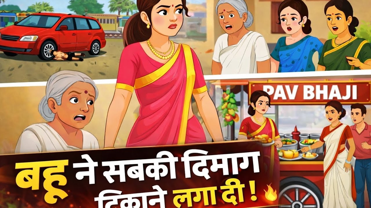 Bahu Ne Lagayi Sabki Dimaag Thikane Me😈|Hindi Animated Story|Kahaniya|Saas Bahu cartoon story|Story 
