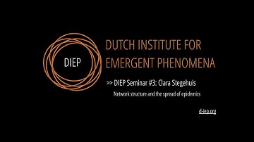 DIEP Seminar: Network structure and the spread of epidemics by Clara Stegehuis