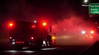 Brush fire along Interstate 80 and Norwood Ave, North Sacramento, May 1, 2020