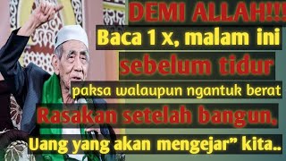 BACA SEBELUM TIDUR 1X SEUMUR HIDUP, KAYA RAYA SEUMUR HIDUP - KEAJAIBAN SHOLAWAT - DOA CEPAT KAYA