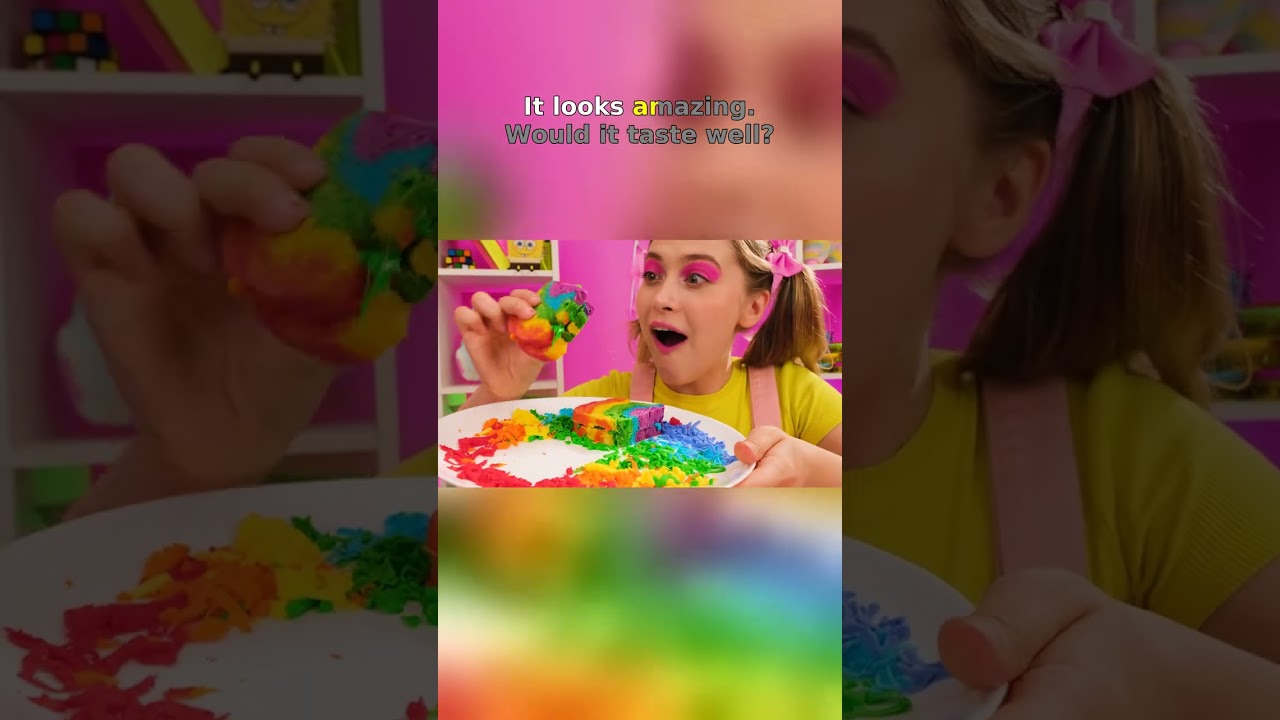 Is This Rainbow Sandwich Too Good to Eat? 🌈🥪 