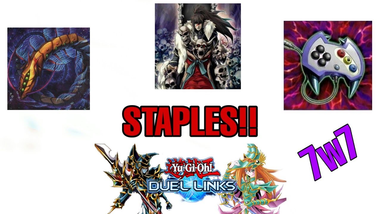 TOP CARTAS STAPLES! / YuGiOh! Duel Links YouTube
