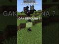 inilah beberapa mob yang gak berguna di minecraft