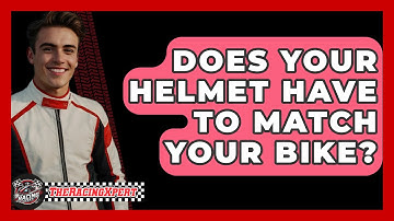 Does Your Helmet Have To Match Your Bike? - The Racing Xpert