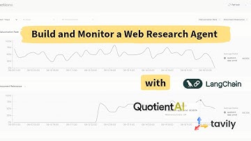Build and Monitor a Web Research Agent with Tavily, OpenAI, LangChain & Quotient