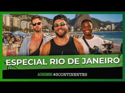 VAMOS DESCOBRIR NESSE SHOW O QUE OS GRINGOS PENSAM DO RIO DE JANEIRO | #3CONTINENTES