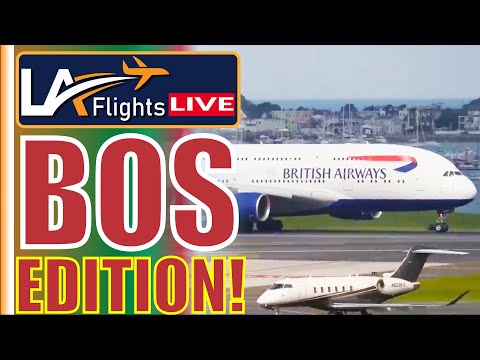 🔴LIVE BOSTON LOGAN (BOS)! OCTOBER 16, 2025