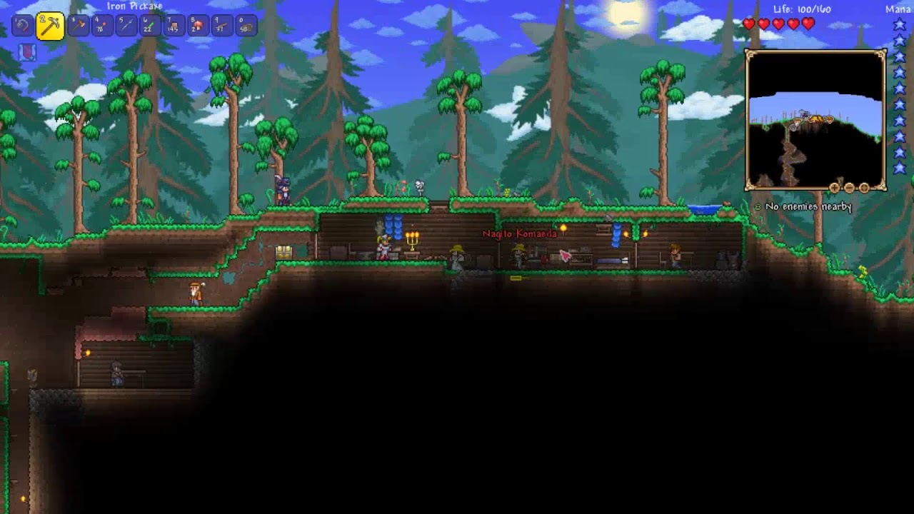 Lets Play Terraria 1.4 Expert Mode Episode 5 - Preparing the Arena ...