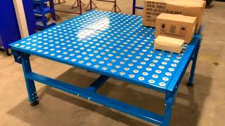 How does a ball conveyor work?