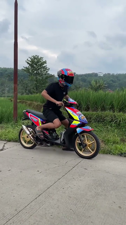 Seting knalpot baru honda beat 130cc harian