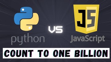 PYTHON vs JAVASCRIPT Speed Comparison Test