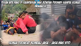 SUGENG TINDAK MAS VITO‼️PESAN APA YANG DISAMPAIKAN MAS BONDAN SAMPAI SEMUA CREW RSP MENANGIS